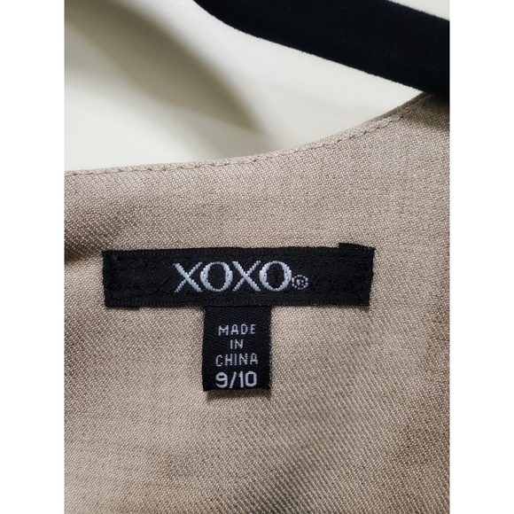 NWT XOXO Sheath Dress - Black & Tan - Picture 5 of 5